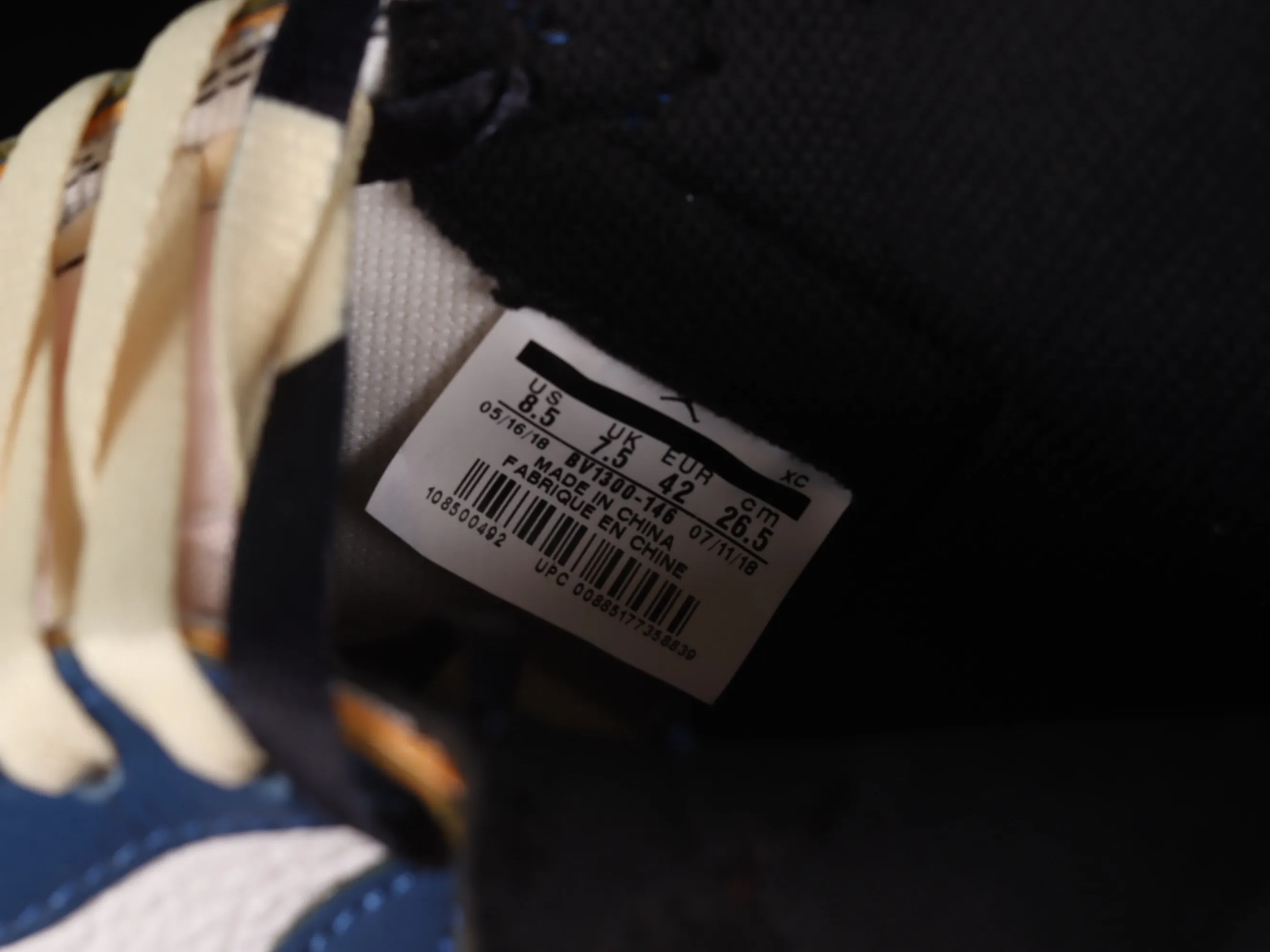 All categories Air Jordan Jordan series basketball shoes Air Jordan 1 High LJR version Air Jordan 1 x Union AJ1 Joe 1 limited edition four-color deconstruction stitching basketball shoes BV1300-146